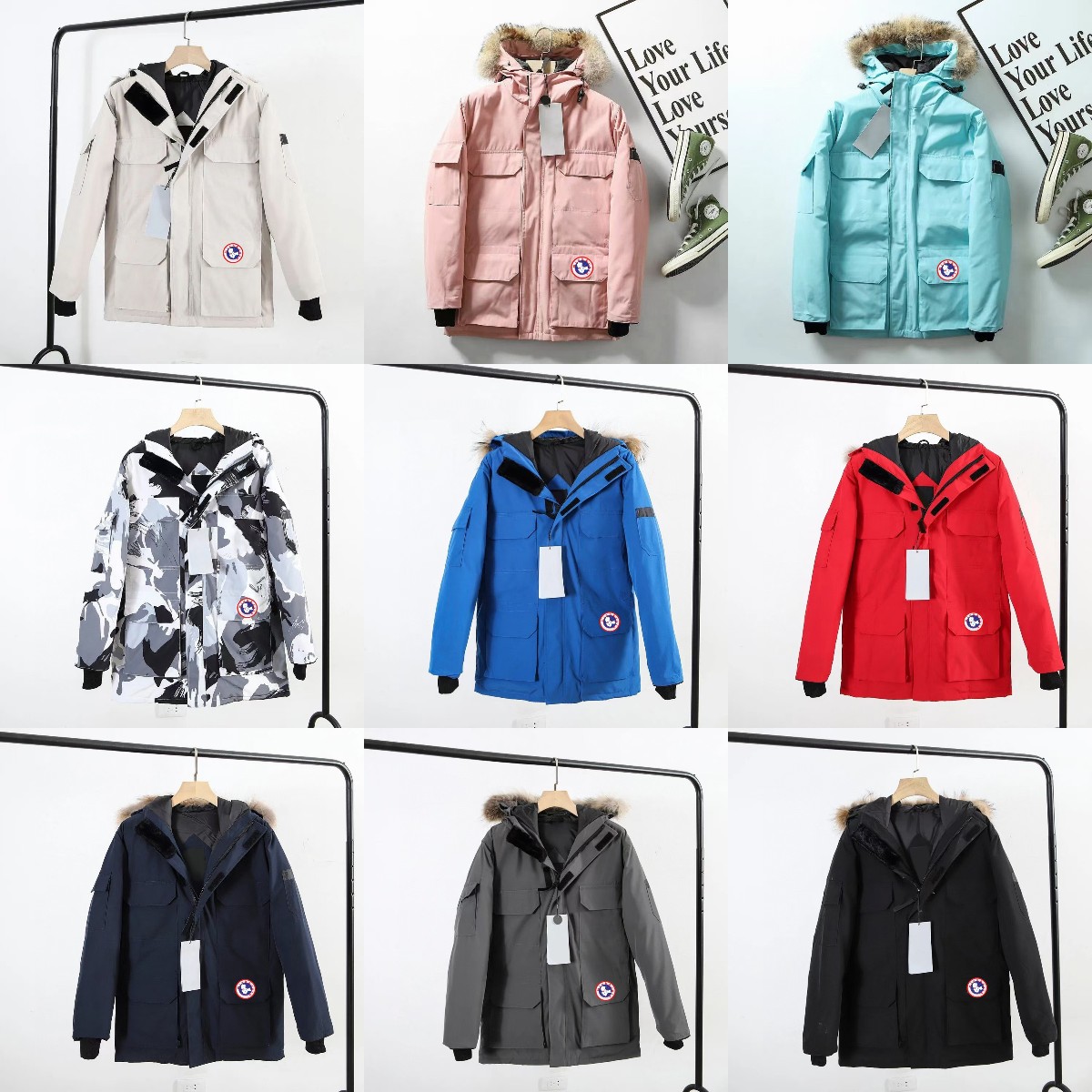 2022 Designer Cypress Puffer Jacket Winter Down Coats Expedition Parka Femme Mens Womens Bomber Jassen Thick Long Warm Windproof Outdoor Wolf Fur Overcoats
2022 Designer Cypress Puffer Jacket Winter Down Coats Expedition Parka Femme Mens Womens Bomber Jassen Thick Long Warm Windproof Outdoor Wolf Fur Overcoats