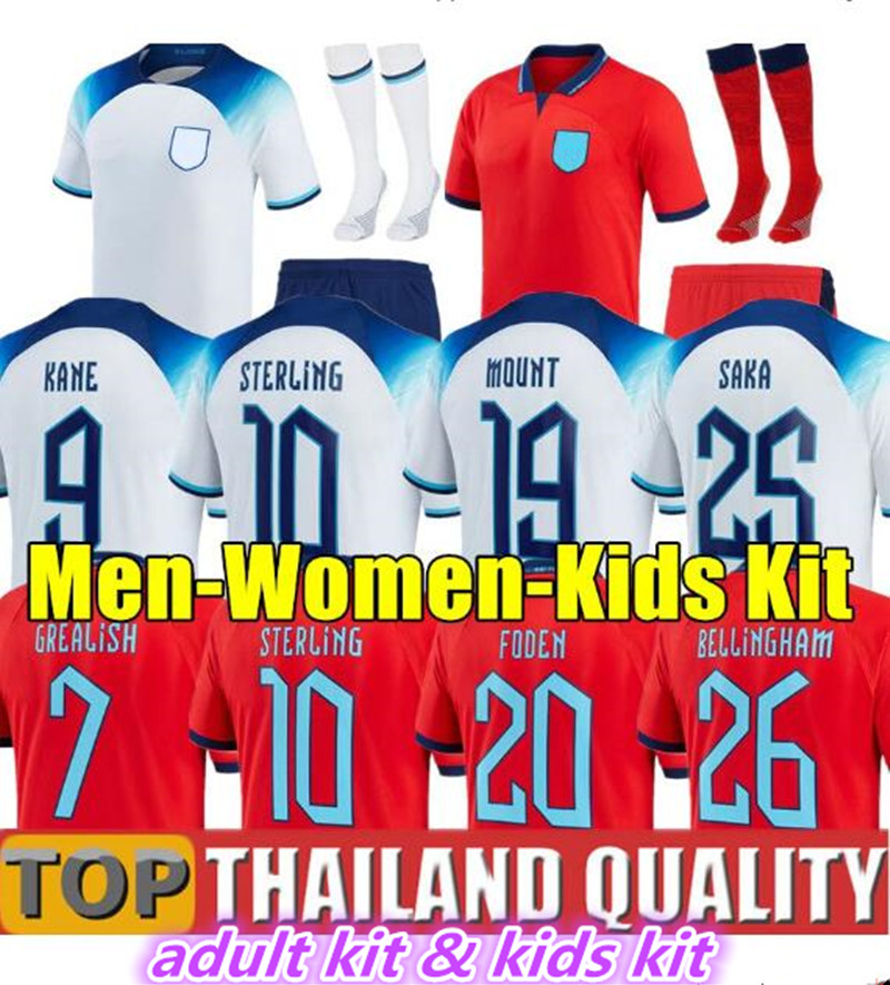 Angleterre KANE UK soccer jerseys 2022 GREALISH ENGlANDS MEAD SANCHO national football shirt 2023 STERLING MOUNT RASHFORD FODEN SAKA 22 23 Men Kids kit uniform 
Angleterre KANE UK soccer jerseys 2022 GREALISH ENGlANDS MEAD SANCHO national football shirt 2023 STERLING MOUNT RASHFORD FODEN SAKA 22 23 Men Kids kit uniform