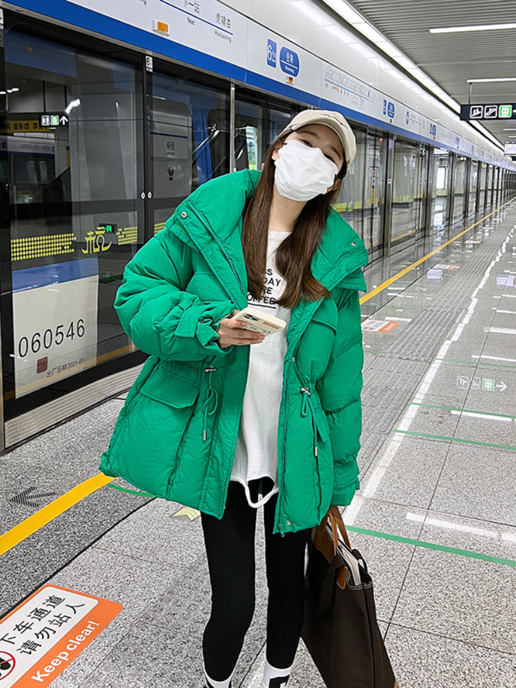 Women's Down Parkas Women Casual Slim Jacke Winter Hooded Drawstring High Waisted Oversized Parkas Mujer Female Solid Warm Thickening Padded Coats 220930, White
Women's Down Parkas Women Casual Slim Jacke Winter Hooded Drawstring High Waisted Oversized Parkas Mujer Female Solid Warm Thickening Padded Coats 220930, White