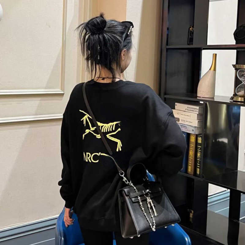 Arc sweater designer hoodie autumn bird print round neck coat comfortable casual breathable loose pullover, White
Arc sweater designer hoodie autumn bird print round neck coat comfortable casual breathable loose pullover, White