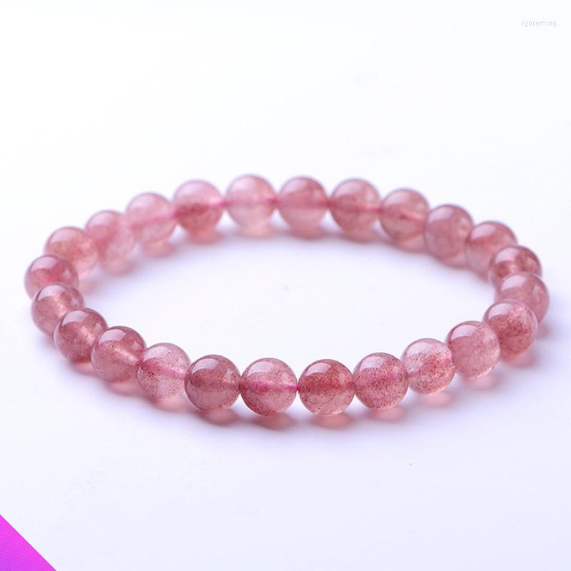 Strand Pink Strawberry Crystal Bracelet Natural Energy Faith Fashion Semi-precious Stone Jewelry Gift 3 Specifications
Strand Pink Strawberry Crystal Bracelet Natural Energy Faith Fashion Semi-precious Stone Jewelry Gift 3 Specifications
