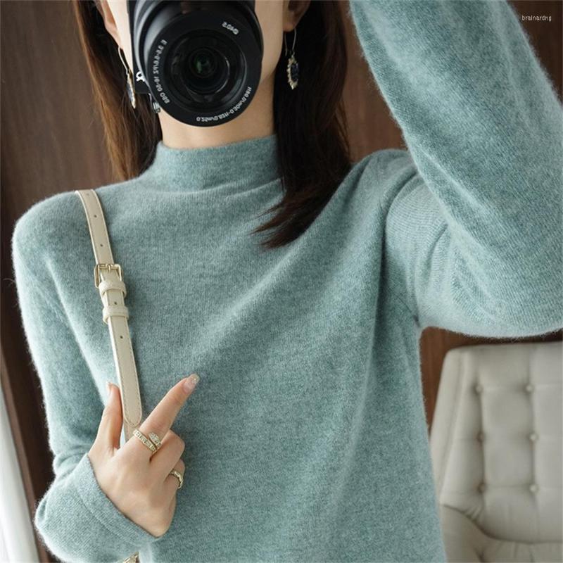 Women' Sweaters Half High Collar Bottoming Shirt Women' Fall/winter Stand-up Long-sleeved Knit Sweater Slim Solid Color, Black
Women' Sweaters Half High Collar Bottoming Shirt Women' Fall/winter Stand-up Long-sleeved Knit Sweater Slim Solid Color, Black