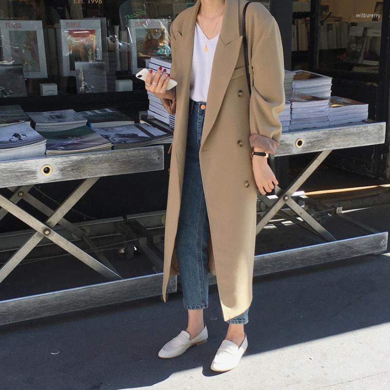 Women's Suits Blazer Women Clothing Spring Autumn Korean Ladies Trench Coat Jackets Loose Casual Suit Jacket Female Blazers Chaquetas Lq, Black
Women's Suits Blazer Women Clothing Spring Autumn Korean Ladies Trench Coat Jackets Loose Casual Suit Jacket Female Blazers Chaquetas Lq, Black