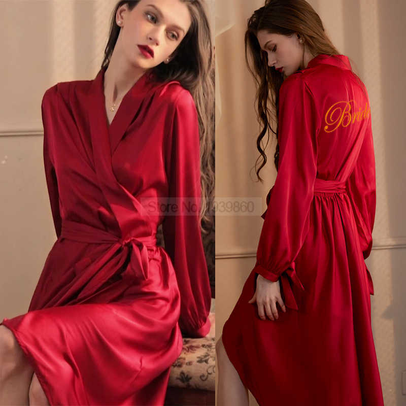 Women's Sleepwear Rayon Bridal Robes Women Embroidery Letter Nightwear Bridesmaid Wedding Intimate Lingerie Kimono Bathrobes Gown Sexy Night Dress T221006, Hot pink a
Women's Sleepwear Rayon Bridal Robes Women Embroidery Letter Nightwear Bridesmaid Wedding Intimate Lingerie Kimono Bathrobes Gown Sexy Night Dress T221006, Hot pink a