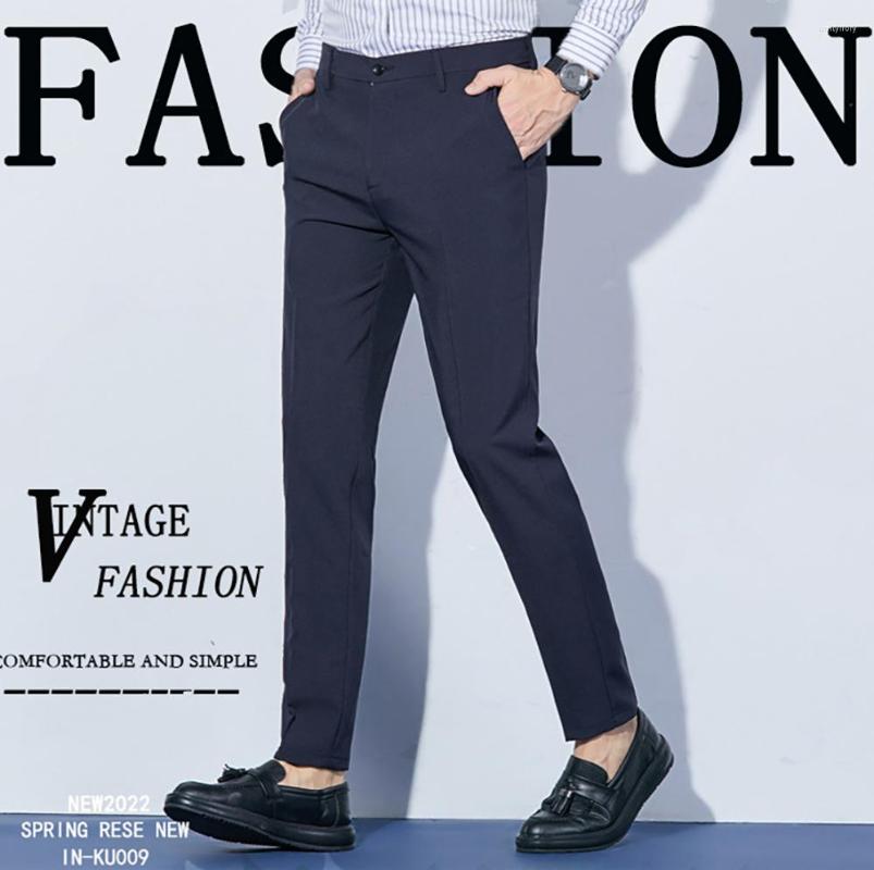 Men's Suits Spring And Autumn Solid Color Men's Suit Trousers Tooling Elastic Casual Straight Pants, Black
Men's Suits Spring And Autumn Solid Color Men's Suit Trousers Tooling Elastic Casual Straight Pants, Black
