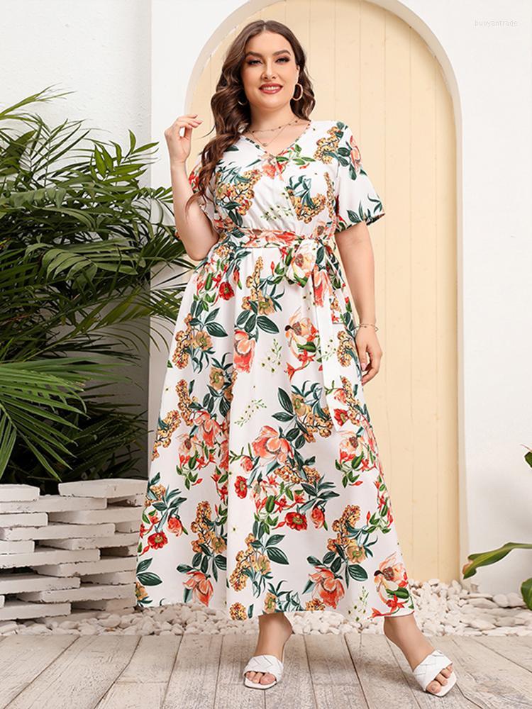 Plus Size Dresses For Women Clothing 2022 Summer Casual Dress Fashion Women's Sexy Elegant Party White Flowers Print Maxi DressesPlus
Plus Size Dresses For Women Clothing 2022 Summer Casual Dress Fashion Women's Sexy Elegant Party White Flowers Print Maxi DressesPlus