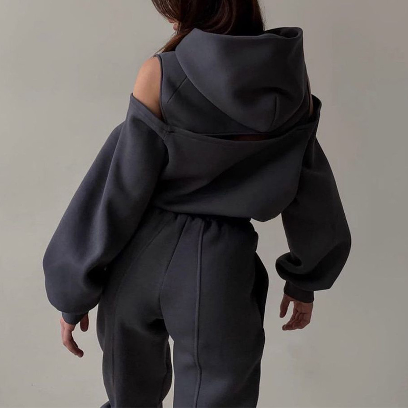 Women's Two Piece Pants Men's Tracksuit 2 Piece Sportswear Sets Female Casual Hollow Hoodies Outfit 's Trouser Suit Waist Elastic Sweatpants 221006, White
Women's Two Piece Pants Men's Tracksuit 2 Piece Sportswear Sets Female Casual Hollow Hoodies Outfit 's Trouser Suit Waist Elastic Sweatpants 221006, White