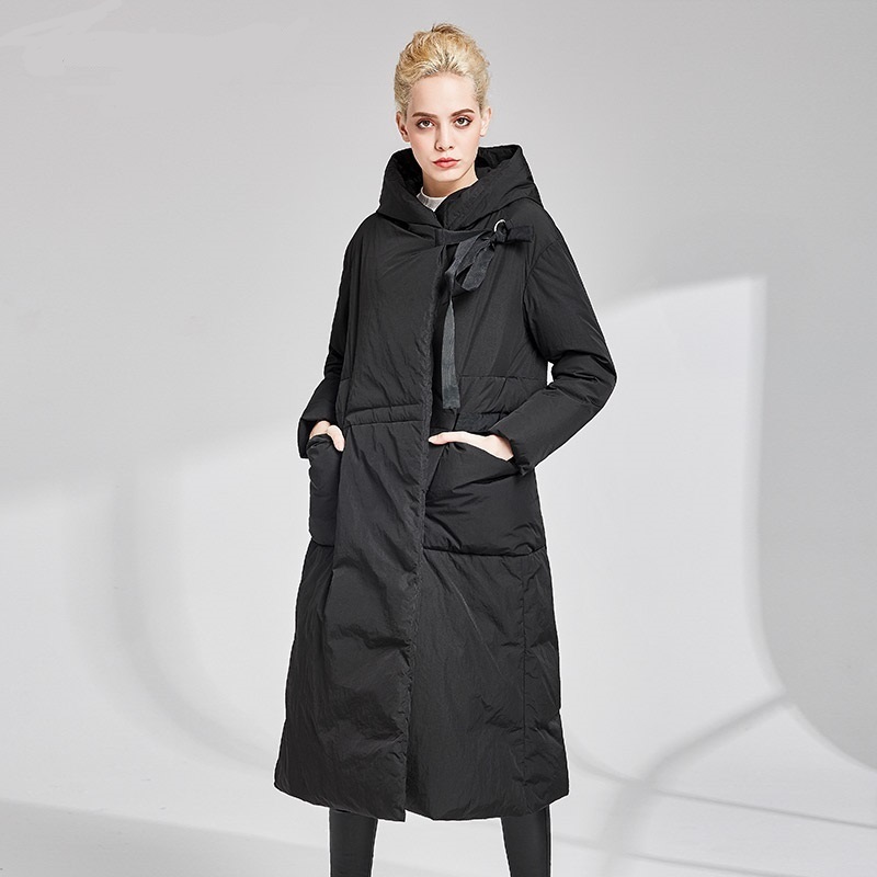 Women's Down Parkas Winter big pockets warm natural white duck down coats female oversized hooded longer down parkas warm duckDown coat F1854 220930, Black
Women's Down Parkas Winter big pockets warm natural white duck down coats female oversized hooded longer down parkas warm duckDown coat F1854 220930, Black