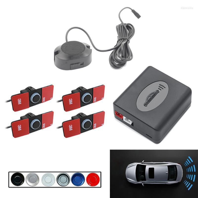 Car Rear View Cameras Cameras& Parking Sensors Sensor Assistant Parktronics 4 Black 16.5mm Flat Vehicle Backup Reverse Radar Sound Buzzer
Car Rear View Cameras Cameras& Parking Sensors Sensor Assistant Parktronics 4 Black 16.5mm Flat Vehicle Backup Reverse Radar Sound Buzzer