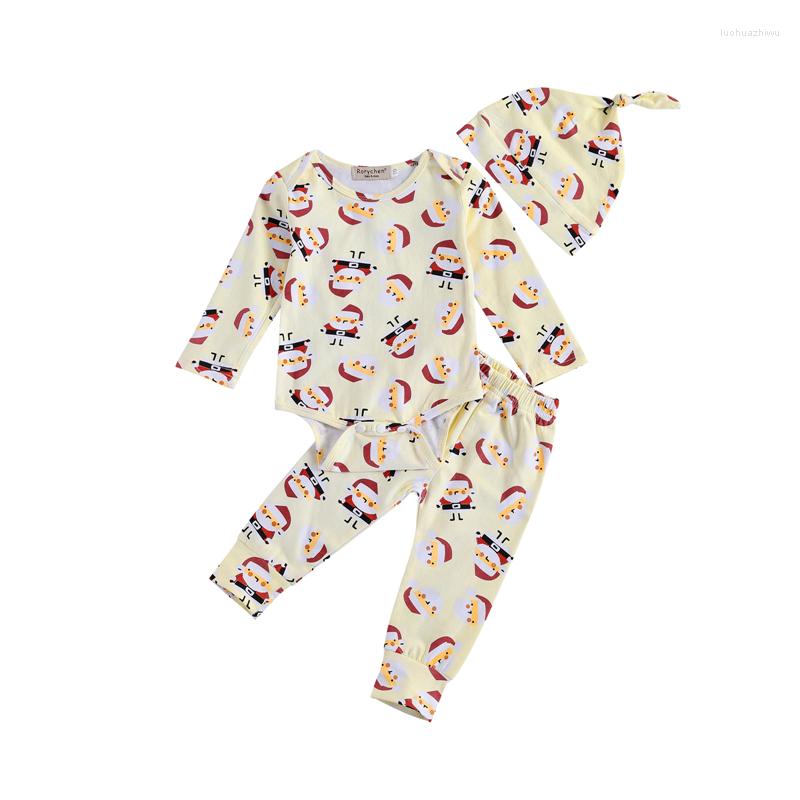 Clothing Sets Infant Baby Christmas Romper Top Pants Suit Cartoon Santa Head Printed Round Neck Long Sleeve Blouse Hat 3Pcs Outfit, Picture shown
Clothing Sets Infant Baby Christmas Romper Top Pants Suit Cartoon Santa Head Printed Round Neck Long Sleeve Blouse Hat 3Pcs Outfit, Picture shown