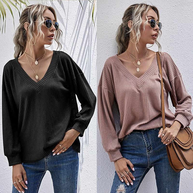 Women' Sweaters Women Autumn V-Neck Sexy Knitted Sweater Long Sleeve Pullovers Female Casual Loose, Black
Women' Sweaters Women Autumn V-Neck Sexy Knitted Sweater Long Sleeve Pullovers Female Casual Loose, Black