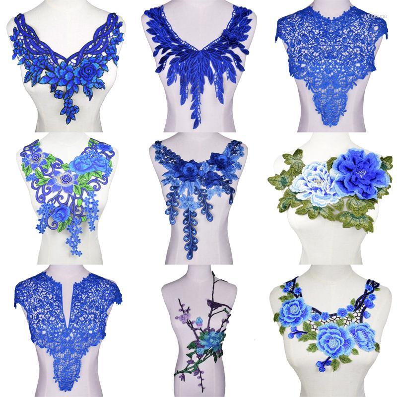 Ribbon 1Pc Embroidered Blue Lace Fabric Neckline Collar Applique Embroidery Sewing On Patches DIY Accessories
Ribbon 1Pc Embroidered Blue Lace Fabric Neckline Collar Applique Embroidery Sewing On Patches DIY Accessories