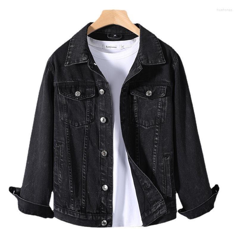 Men's Jackets Men's Spring Autumn Denim Jacket Men Black Water Wash All-match Street Harajuku Student Cowboy Male Clothing
Men's Jackets Men's Spring Autumn Denim Jacket Men Black Water Wash All-match Street Harajuku Student Cowboy Male Clothing