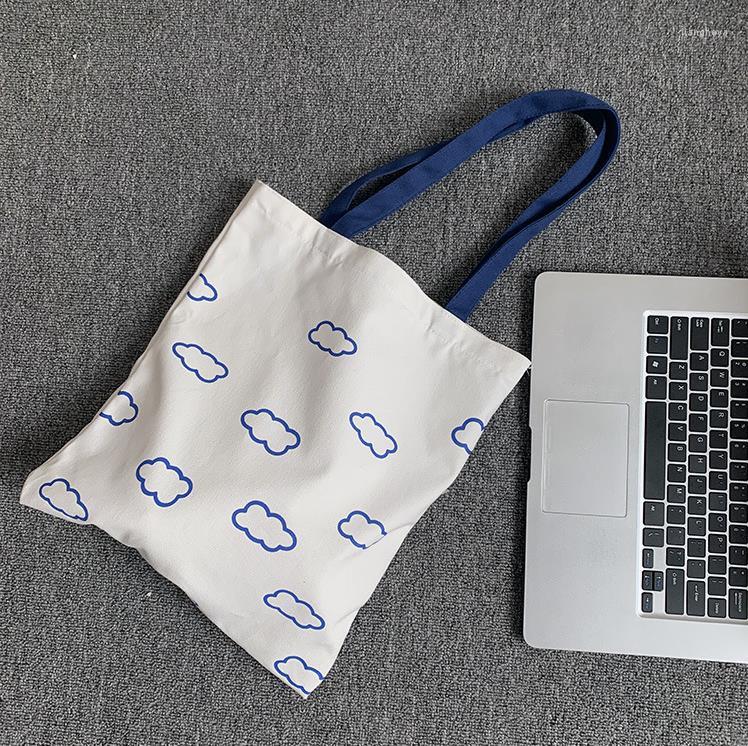 Evening Bags Women Cloud Canvas Tote Printing Large Shopping Casual Cloth Shoulder Bag For Girls Ladies Shopper With Zipper, 02
Evening Bags Women Cloud Canvas Tote Printing Large Shopping Casual Cloth Shoulder Bag For Girls Ladies Shopper With Zipper, 02