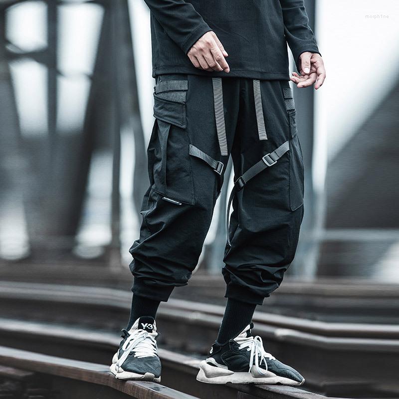 Men's Pants 2022 Hip-Hop Cargo Men Streetwear Pocket Ribbon Decoration Jogging Autumn Harajuku Mens Fashion Black Sweatpants
Men's Pants 2022 Hip-Hop Cargo Men Streetwear Pocket Ribbon Decoration Jogging Autumn Harajuku Mens Fashion Black Sweatpants