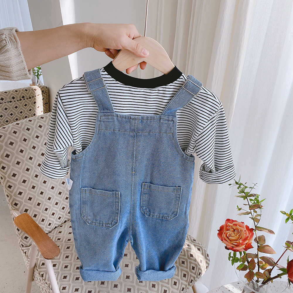 Rompers Fall Denim Baby Girl Boy Overalls Solid Jeans Jumpsuit Pocket Children Casual Loose Rompers Blue Kids Overalls Outfits J220922, Overall
Rompers Fall Denim Baby Girl Boy Overalls Solid Jeans Jumpsuit Pocket Children Casual Loose Rompers Blue Kids Overalls Outfits J220922, Overall
