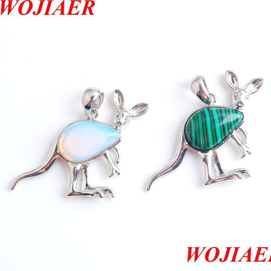 Pendant Necklaces Cute Animal Kangaroo Pendant Water Drop Natural Stone Pink Quartz Crystal Fashion Jewelry For Women Girls Lulubaby Dhrhf
Pendant Necklaces Cute Animal Kangaroo Pendant Water Drop Natural Stone Pink Quartz Crystal Fashion Jewelry For Women Girls Lulubaby Dhrhf
