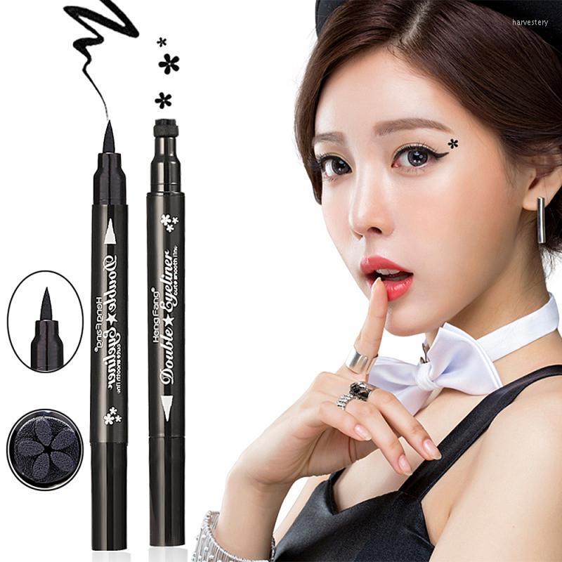 Eyeliner Moon Star Heart Stamp Liquid Pencil Eyes Makeup Waterproof Fast Dry Lasting Cosmetics Black Stamps Seal Eye Liner Pen
Eyeliner Moon Star Heart Stamp Liquid Pencil Eyes Makeup Waterproof Fast Dry Lasting Cosmetics Black Stamps Seal Eye Liner Pen