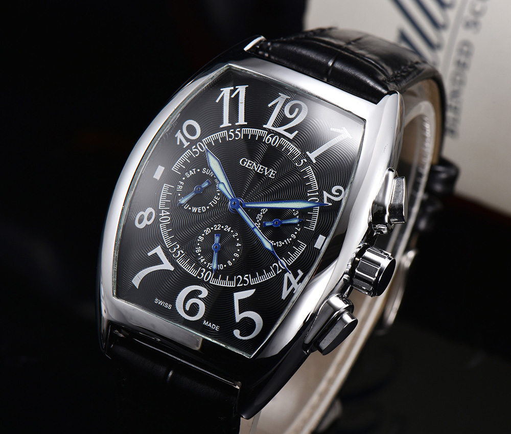 Men Watches Top Luxury Brand Watch Stainless Steel Case Leather Strap Full Function Tourbillon Automatic Mechanical AAA Wristwatch Male Clock
Men Watches Top Luxury Brand Watch Stainless Steel Case Leather Strap Full Function Tourbillon Automatic Mechanical AAA Wristwatch Male Clock