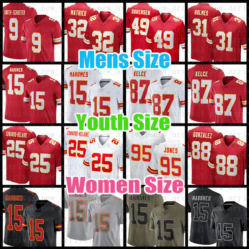 Travis Kelce Chiefes Football Jersey Chris Jones Patrick Mahomes JuJu Smith-Schuster Nick Bolton Trent McDuffie Creed Humphrey Justin Reid Mecole Hardman McKinnon, Women(size:s-xxl)qz
Travis Kelce Chiefes Football Jersey Chris Jones Patrick Mahomes JuJu Smith-Schuster Nick Bolton Trent McDuffie Creed Humphrey Justin Reid Mecole Hardman McKinnon, Women(size:s-xxl)qz