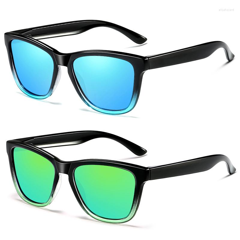Sunglasses 2-Pack Vintage Square Polarized For Men Driving Shades Women Designer Retro Mirrored Lens Classic Sun Glasses UV400
Sunglasses 2-Pack Vintage Square Polarized For Men Driving Shades Women Designer Retro Mirrored Lens Classic Sun Glasses UV400