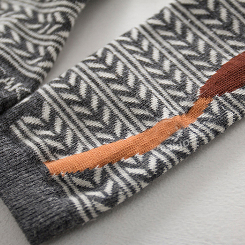 Trousers 2PcsSet Cute Animal born Baby Autumn Winter Warm Tight Pantyhose Cotton Knitting Girls Boys Soft Cotton Pants Tights Set 221006