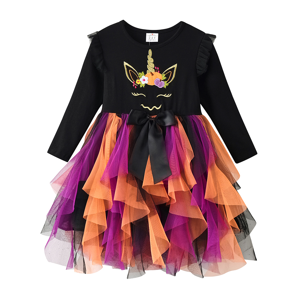 Girls Dresses DXTON Girls Halloween Dress Kids Festival Party Princess Dresses Girls Pumpkin Cosplay Costumes Children Clothing 312 Years 221006
