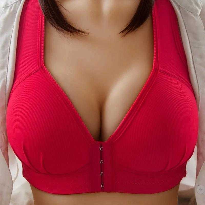 Bras Sexy Push Up Bra Front Closure Solid Color Brassiere Wireless Bralette Breast Seamless For Women Underwear Plus SizeBras, Deep beige
Bras Sexy Push Up Bra Front Closure Solid Color Brassiere Wireless Bralette Breast Seamless For Women Underwear Plus SizeBras, Deep beige