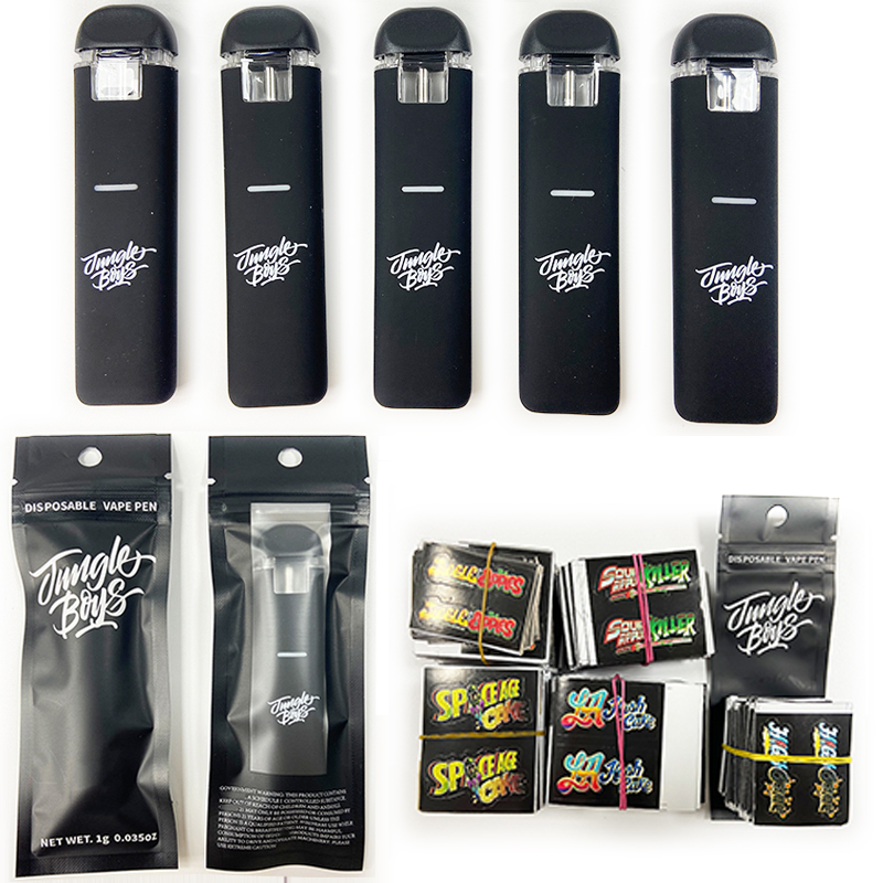 New Arrives Disposable E-cigarettes Empty Juncle Boys Vape Pen 1ml Ceramic Coil Vape Cartridges 280mAh Rechargeable Battery
New Arrives Disposable E-cigarettes Empty Juncle Boys Vape Pen 1ml Ceramic Coil Vape Cartridges 280mAh Rechargeable Battery