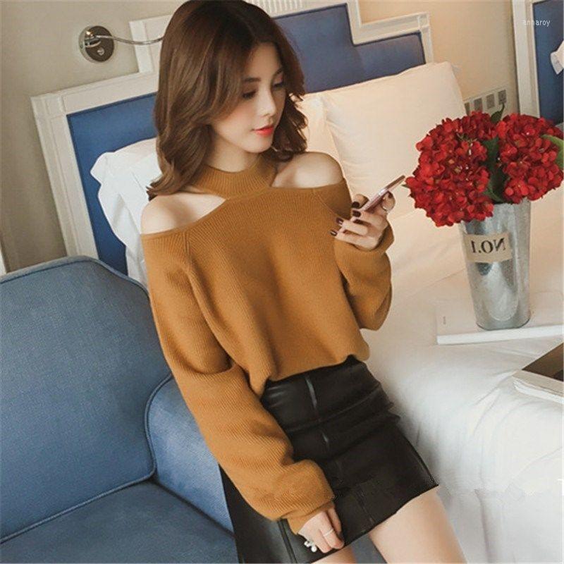 Women' Sweaters Woman Pullover Autumn And Winter Halter Sweater Women' Knitted Blouse Femme Chandails, Black
Women' Sweaters Woman Pullover Autumn And Winter Halter Sweater Women' Knitted Blouse Femme Chandails, Black