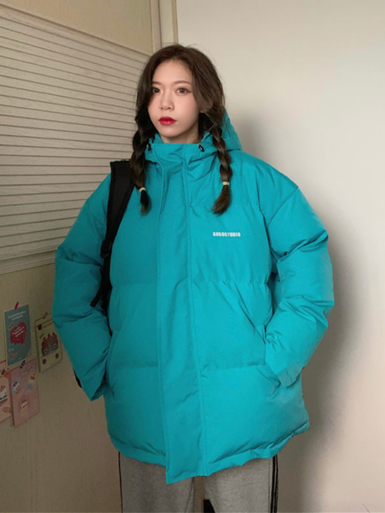 Women' Down Parkas Winter Padded Jacket Women Korean Thick Short Puff Jacket Female Casual Solid Hooded Loose Oversized Short Parka Mujer 220930, Silver grey
Women' Down Parkas Winter Padded Jacket Women Korean Thick Short Puff Jacket Female Casual Solid Hooded Loose Oversized Short Parka Mujer 220930, Silver grey