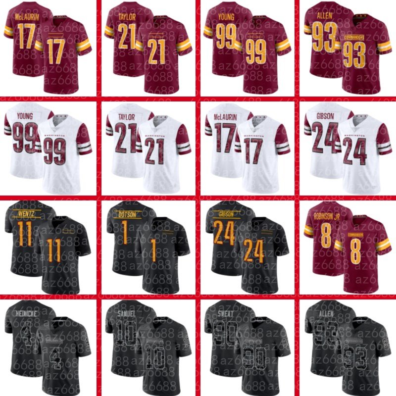 Chase Young Terry McLaurin Washington''Commanders''Football Jersey Jahan Dotson Curtis Samuel Logan Thomas Carson Wentz Terry McLaurin Dyami, Custom women jersey
Chase Young Terry McLaurin Washington''Commanders''Football Jersey Jahan Dotson Curtis Samuel Logan Thomas Carson Wentz Terry McLaurin Dyami, Custom women jersey
