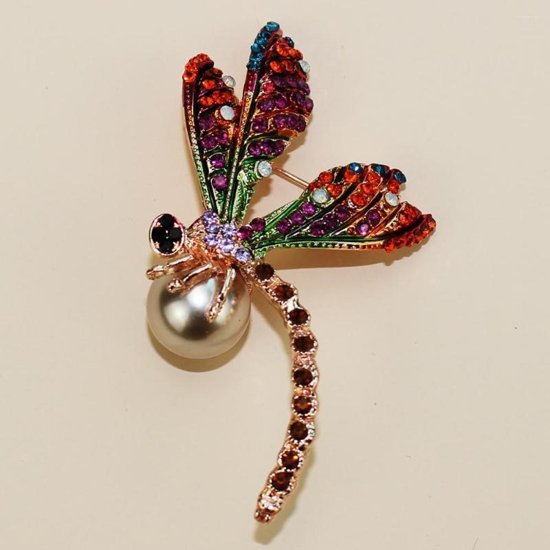 Brooches Fashion Dragonfly Shape Personality Wild Brooch Collar Anti-glare Coat Pin Ornaments Female
Brooches Fashion Dragonfly Shape Personality Wild Brooch Collar Anti-glare Coat Pin Ornaments Female