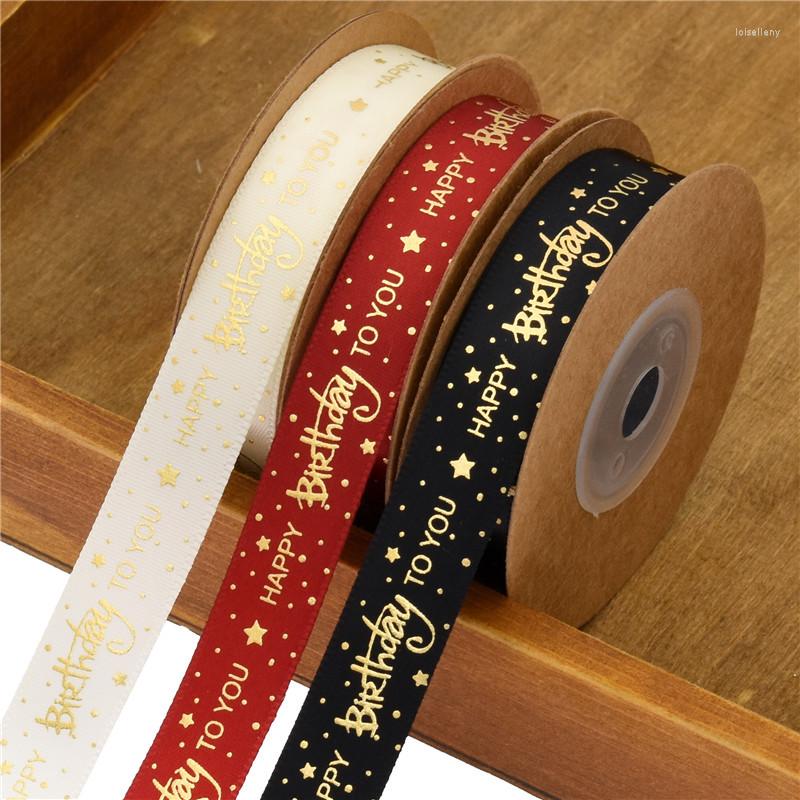 Jewelry Pouches 10yard Birthday Ribbon Happy Printed Satin For Gift Bow Handmade Craft Accessories Wrapping
Jewelry Pouches 10yard Birthday Ribbon Happy Printed Satin For Gift Bow Handmade Craft Accessories Wrapping