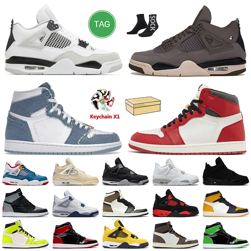 Basketball Shoes Jumpman 1 4 Women Mens 4s Military Black Canvas Denim 1s High OG Lost Found Midnight Navy Taxi Patent Bred Sail Offs White, B25 suede twist 36-47
Basketball Shoes Jumpman 1 4 Women Mens 4s Military Black Canvas Denim 1s High OG Lost Found Midnight Navy Taxi Patent Bred Sail Offs White, B25 suede twist 36-47