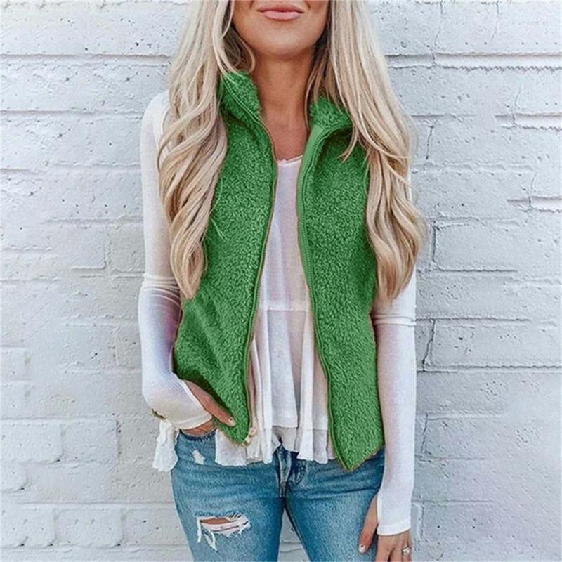 Women's Jackets Women's Fashion Pure Color Plush Warm Jacket Vest Cardigan Casual Ladies Coat Autumn Sleeveless Streetwear Womens, Green
Women's Jackets Women's Fashion Pure Color Plush Warm Jacket Vest Cardigan Casual Ladies Coat Autumn Sleeveless Streetwear Womens, Green