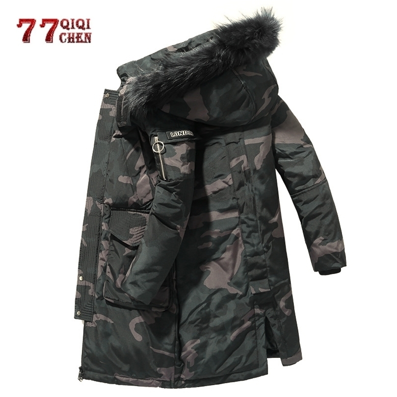 Mens Down Parkas Winter Camouflage Down Jacket Men 30 Degrees Thick Warm Long Parkas Coats Fur Collar Windbreaker 90% White Duck Down Jackets 2201006, Camouflage no fur
Mens Down Parkas Winter Camouflage Down Jacket Men 30 Degrees Thick Warm Long Parkas Coats Fur Collar Windbreaker 90% White Duck Down Jackets 2201006, Camouflage no fur