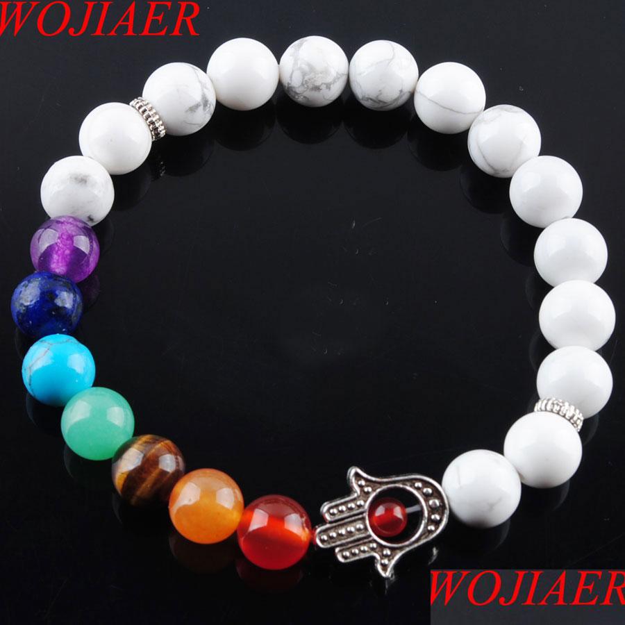 Beaded Strands 8Mm Natural White Turquoise Stone Round Beads Palm Strands Bracelets 7 Chakra Healing Mala Meditation Prayer Y Sport1 Dhpwr
Beaded Strands 8Mm Natural White Turquoise Stone Round Beads Palm Strands Bracelets 7 Chakra Healing Mala Meditation Prayer Y Sport1 Dhpwr