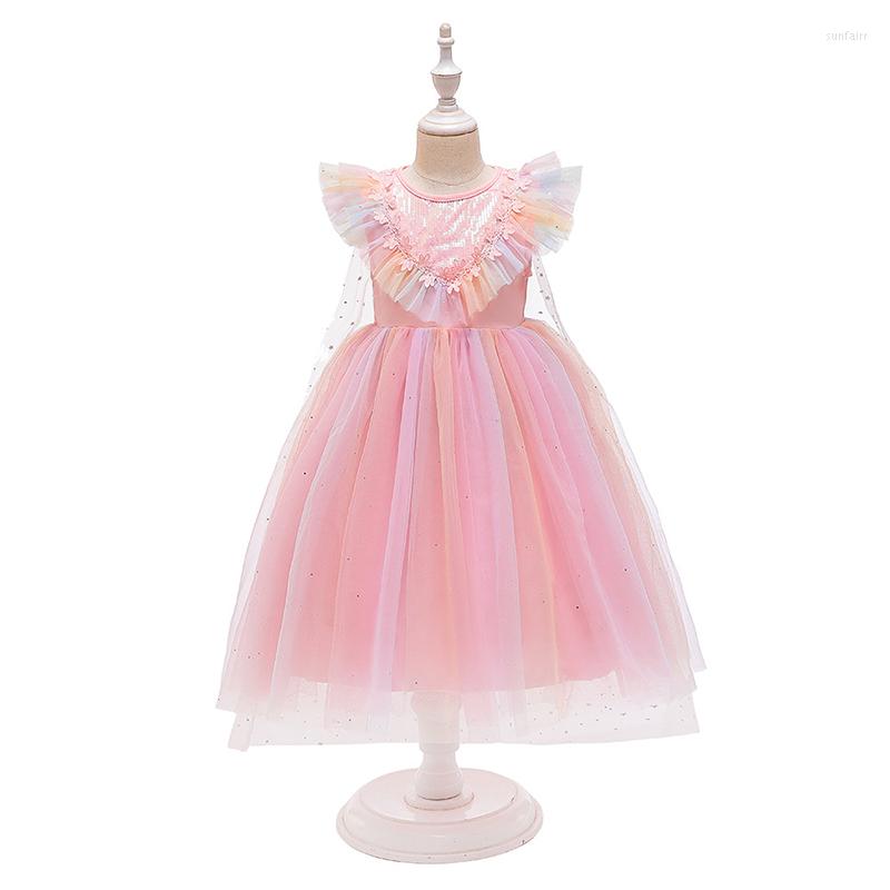 Girl Dresses Girls Dress Summer Sequin Mesh Little Princess Kids Christmas Birthday Party Costume 3-10 Years Old Children Clothing, As the picture
Girl Dresses Girls Dress Summer Sequin Mesh Little Princess Kids Christmas Birthday Party Costume 3-10 Years Old Children Clothing, As the picture