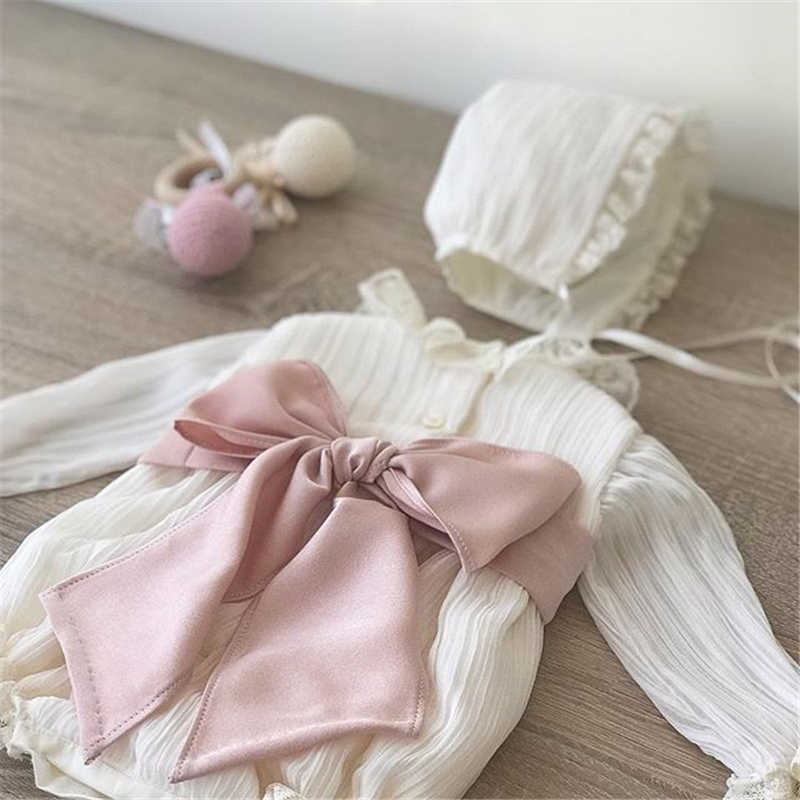 Rompers Lace Princess Toddler Romper Autumn Cute Newborn Baby Girl Clothes Cotton Spring Jumpsuit Baby Outfits With Bows J220922, Red
Rompers Lace Princess Toddler Romper Autumn Cute Newborn Baby Girl Clothes Cotton Spring Jumpsuit Baby Outfits With Bows J220922, Red