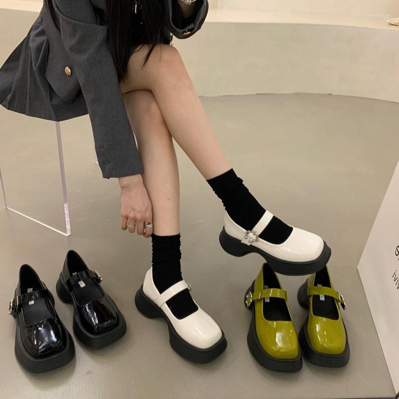 Dress Shoes Thick Soled White Mary Jane JK Single Women's Fashion Platform Patent Leather For Women Pumps Tacones Mujer, Blg5060 green
Dress Shoes Thick Soled White Mary Jane JK Single Women's Fashion Platform Patent Leather For Women Pumps Tacones Mujer, Blg5060 green