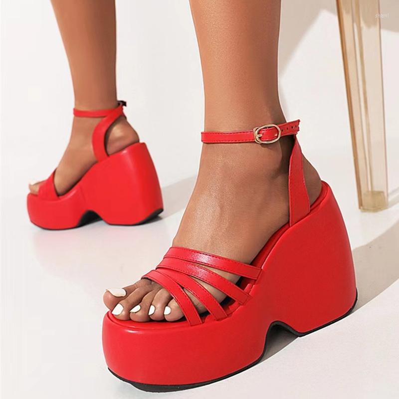 Sandals Platform Style Gladiators Ankle Strap Wedge High Heel Shoes Open Toe Summer Women's Big Size 43, Black
Sandals Platform Style Gladiators Ankle Strap Wedge High Heel Shoes Open Toe Summer Women's Big Size 43, Black