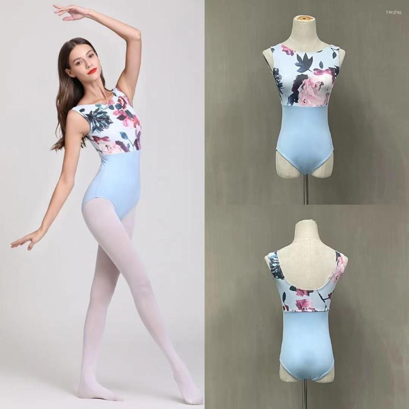 Stage Wear Ballet Printing Leotard Adult High Quality Practice Vest Dancing Costume Women Gymnastics Dance Coverall, Bl042-navy blue
Stage Wear Ballet Printing Leotard Adult High Quality Practice Vest Dancing Costume Women Gymnastics Dance Coverall, Bl042-navy blue