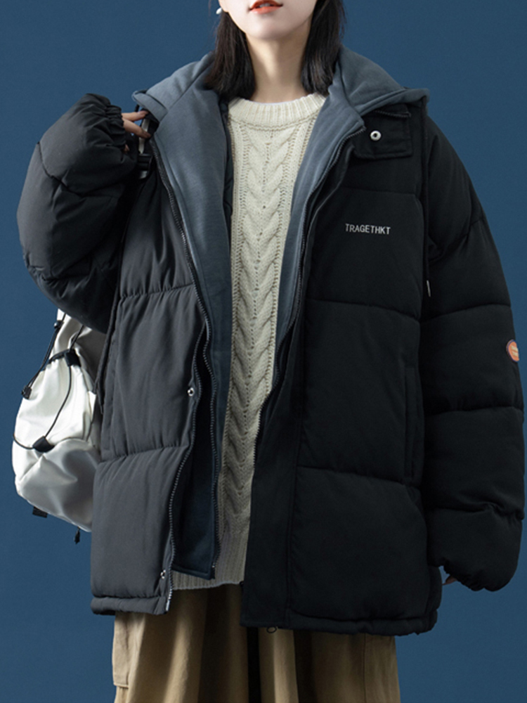 Women's Down Parkas LEGIBLE Winter Jacket Women Thick Warm Winter Coat Female Loose Oversized Hooded Parkas Woman 220930, Black
Women's Down Parkas LEGIBLE Winter Jacket Women Thick Warm Winter Coat Female Loose Oversized Hooded Parkas Woman 220930, Black
