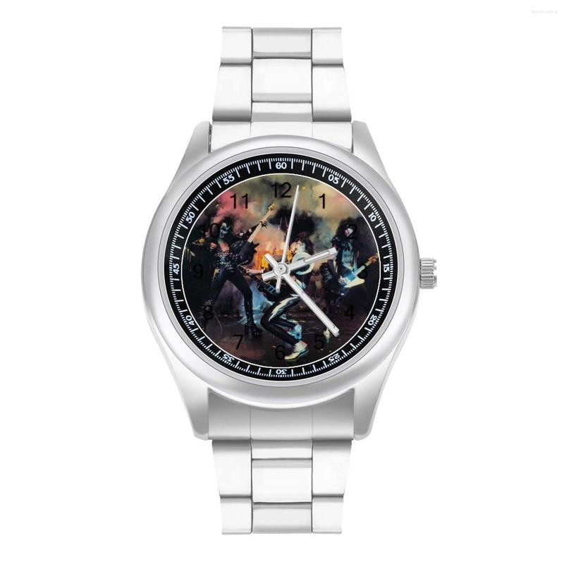 Wristwatches Kiss Band Quartz Watch Steel Po Wrist Teens Outdoor Beautiful Wholesale Wristwatch, White-style
Wristwatches Kiss Band Quartz Watch Steel Po Wrist Teens Outdoor Beautiful Wholesale Wristwatch, White-style