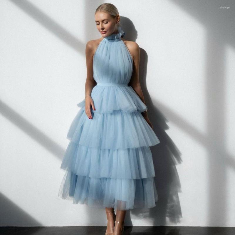 Party Dresses 2022 Fashion Demure Elegant Sky Blue A-line Women Dress Ruffles Tulle Layered Halter Ball Gown Pography Colors Custom Made, Beige
Party Dresses 2022 Fashion Demure Elegant Sky Blue A-line Women Dress Ruffles Tulle Layered Halter Ball Gown Pography Colors Custom Made, Beige