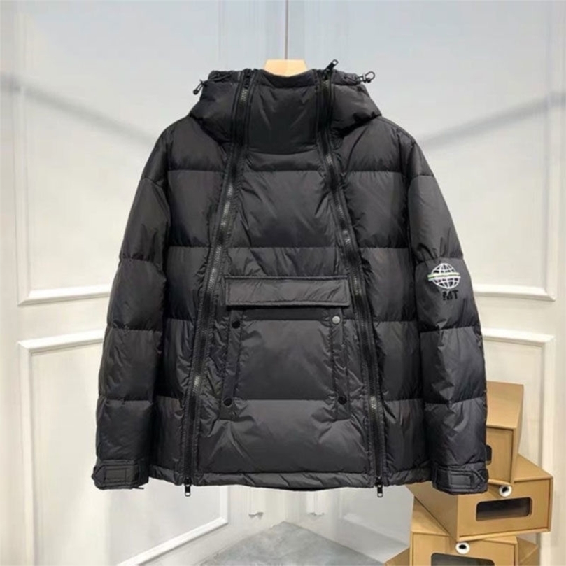Mens Down Parkas Coats for Men Winter Mens Cold Jacket Men Parka Hooded Winter Parkas for Men Thickened Cotton Clothing Double Zipper 2201006, Black
Mens Down Parkas Coats for Men Winter Mens Cold Jacket Men Parka Hooded Winter Parkas for Men Thickened Cotton Clothing Double Zipper 2201006, Black