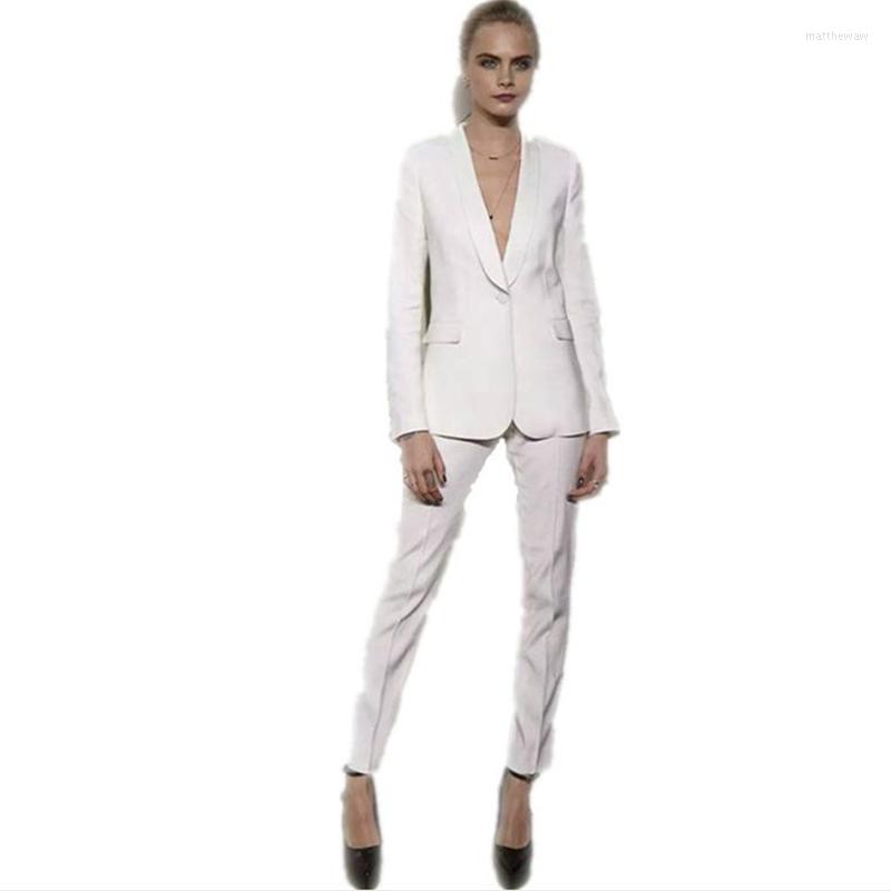 Women's Two Piece Pants Charming Ivory Women Tuxedos Shawl Lapel Suits For Ladies Work Wear One Button Business, Black
Women's Two Piece Pants Charming Ivory Women Tuxedos Shawl Lapel Suits For Ladies Work Wear One Button Business, Black