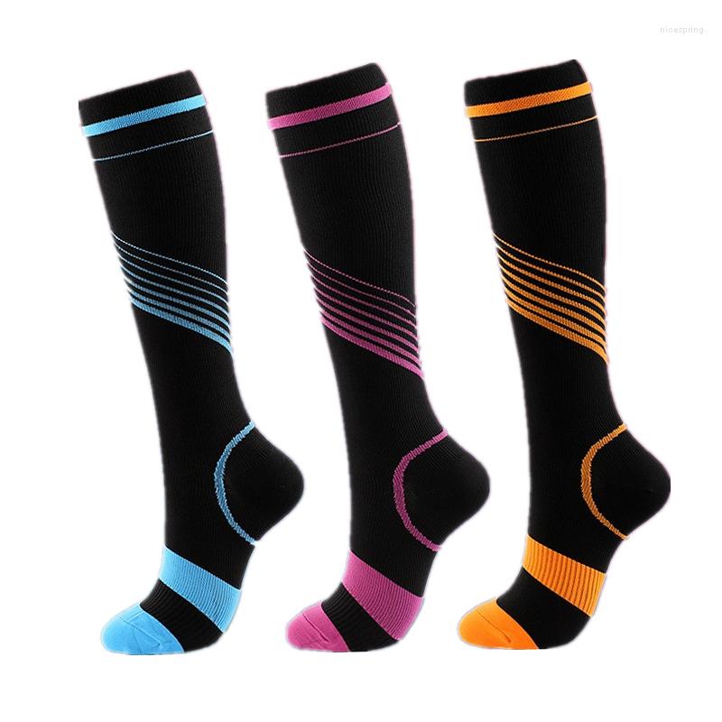 Sports Socks 1 Pair Color Pressure Compression Fit For Outdoor Men Women Running Hiking
Sports Socks 1 Pair Color Pressure Compression Fit For Outdoor Men Women Running Hiking