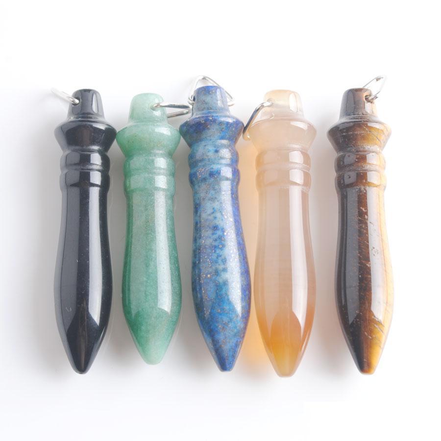 Pendant Necklaces Natural Stone Pendants Necklaces For Dowsing Cone Reiki Amet Pende Divination Jewelry With Chain Dbe900 Lulubaby Dhmbu
Pendant Necklaces Natural Stone Pendants Necklaces For Dowsing Cone Reiki Amet Pende Divination Jewelry With Chain Dbe900 Lulubaby Dhmbu